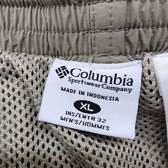 Columbia Pants Mens XL Tan PFG Performance Aruba III Omni-Shade Convertible - Picture 8 of 15